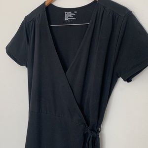 🖤 v-neck wrap dress | the best dress! | barely worn